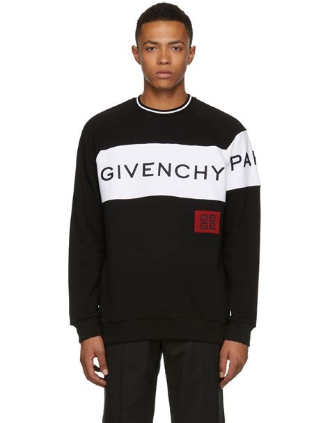 black and white givenchy sweatshirt|Givenchy sweatshirt cheap.